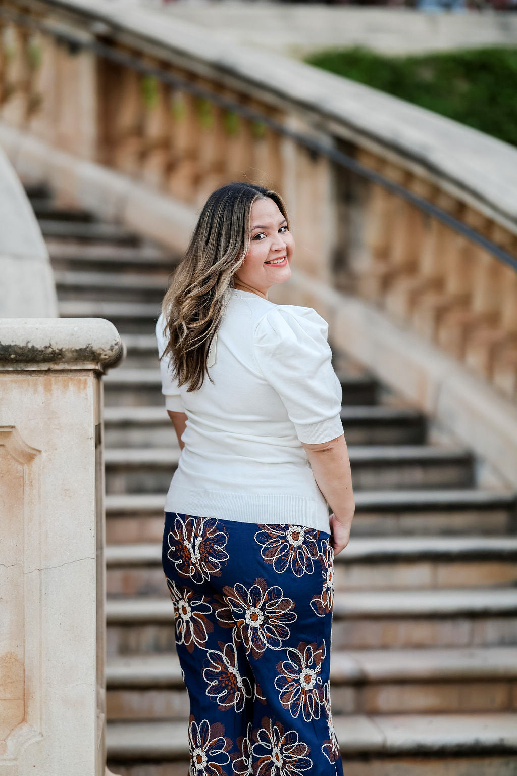 Wild Petal Palazzo Pants