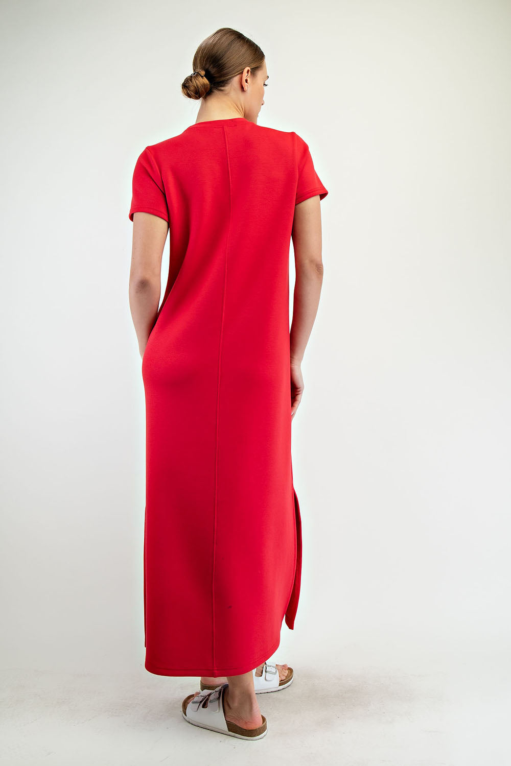 Red Scuba Dress