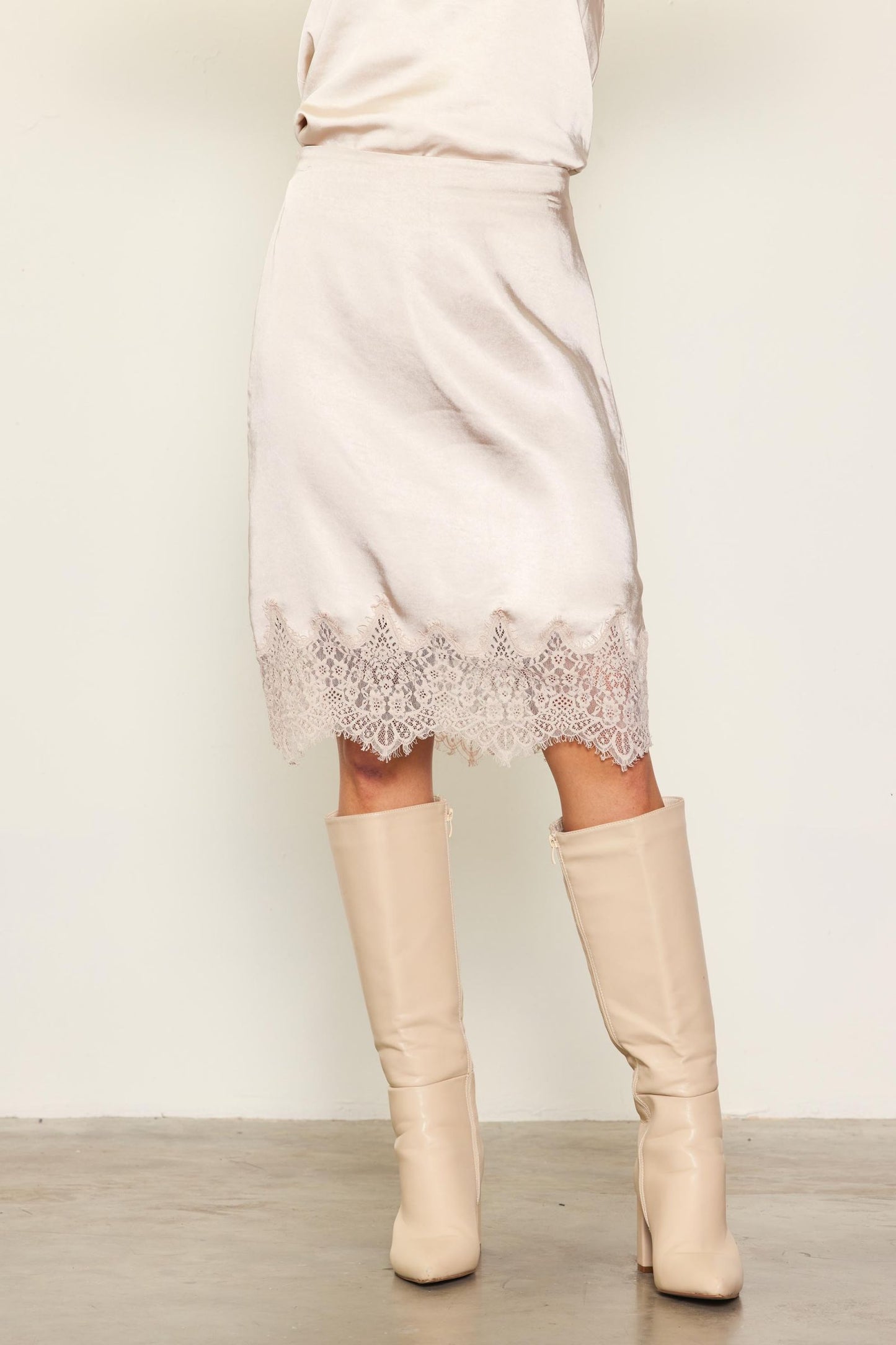 Lace Cami and Skirt Combo