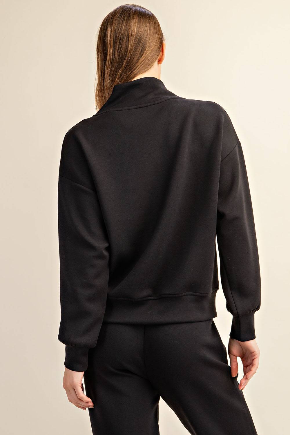 The Scuba Luxe Half-Zip Pullover