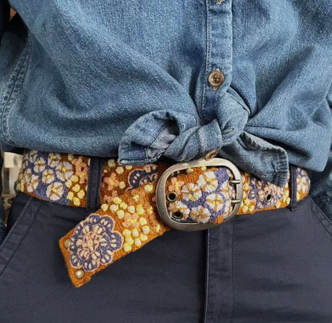 Rustic Bloom Belt