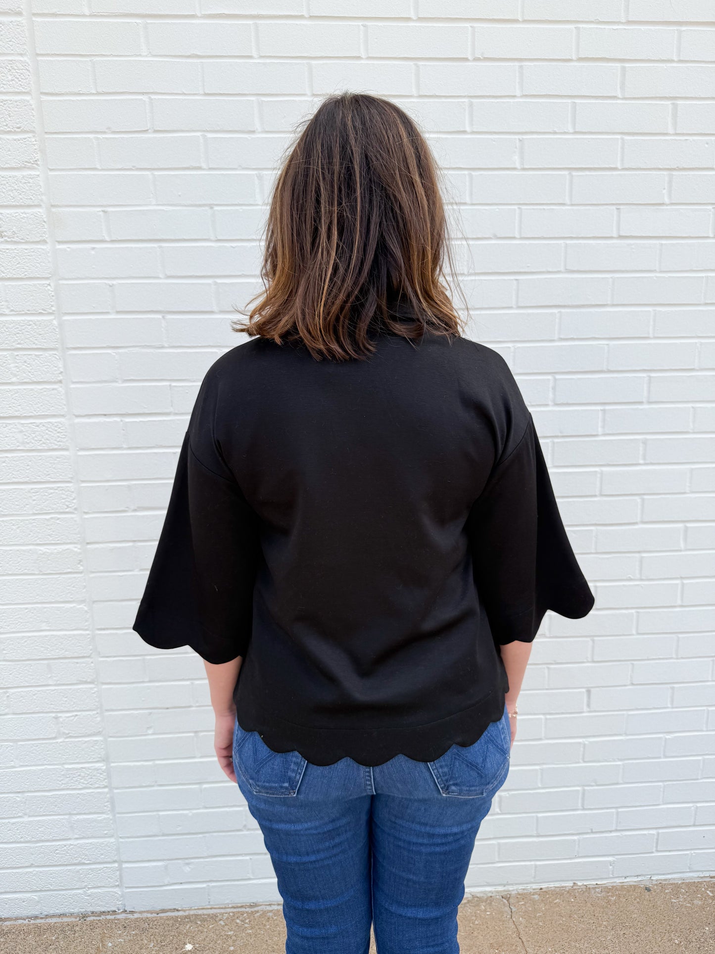 Black Skylark Top
