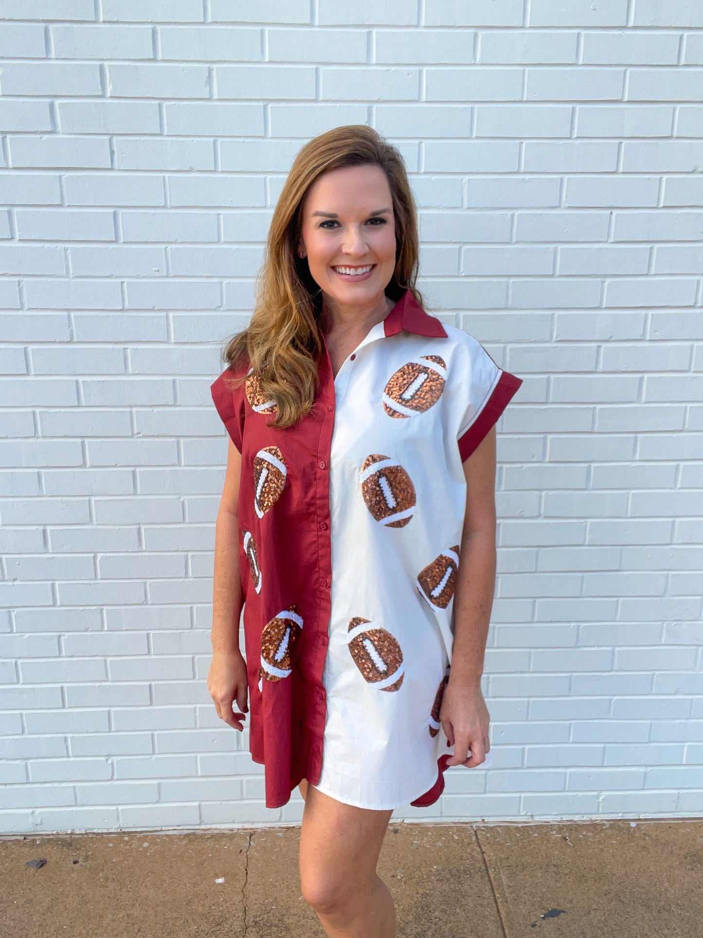 Crimson & White Gameday Dress
