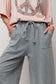 Washed Wide Leg Pants