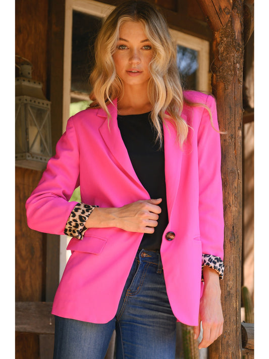 Hot Pink Blazer