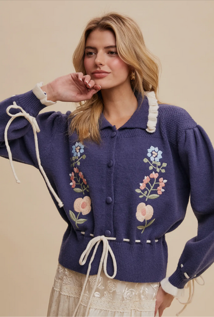 The Meadow Bloom Knit Cardigan