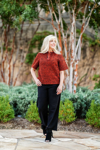 Ember Stitch Top