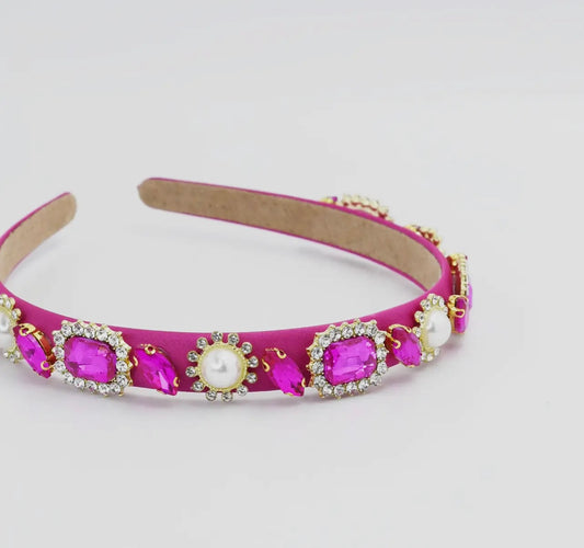 Hot Pink Thin Headband