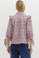 Diamond Print Floral Blouse