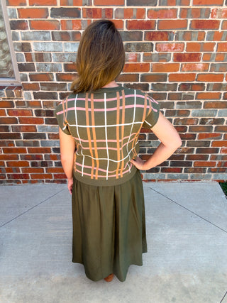 Autumn Layers Midi Dress Set