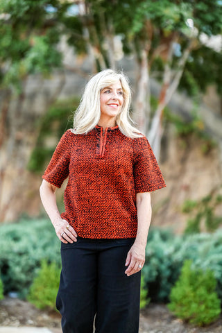 Ember Stitch Top