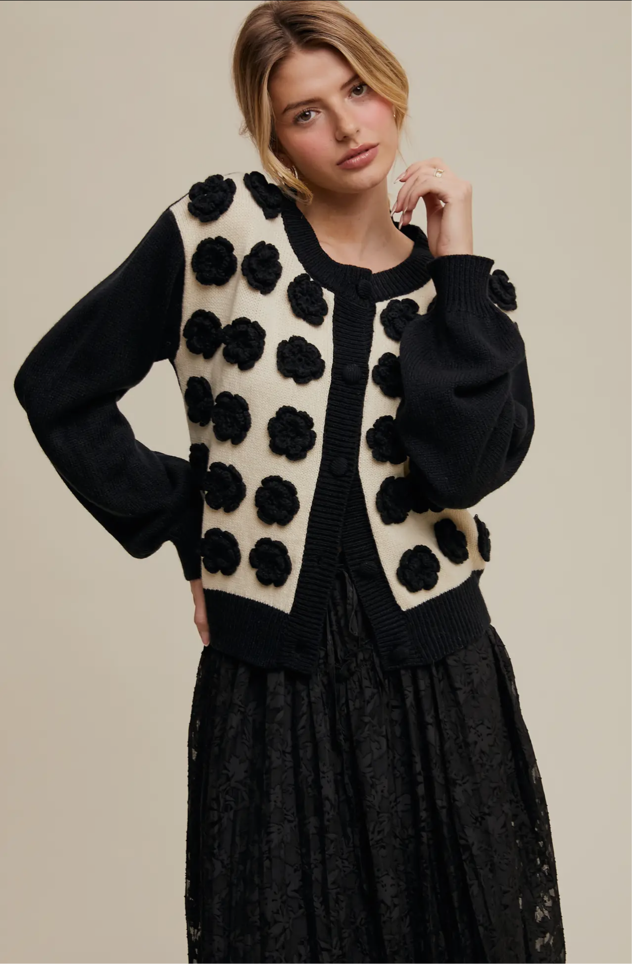 The Poppy Garden Knit Cardigan