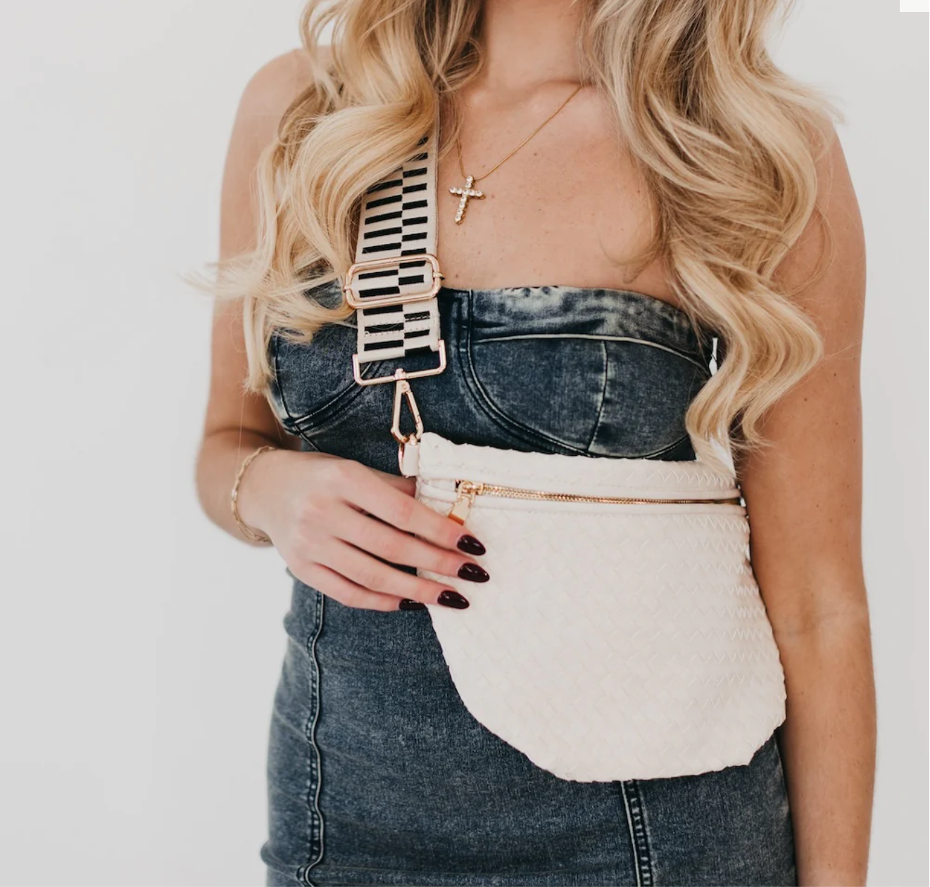 Woven Crossbody Bag