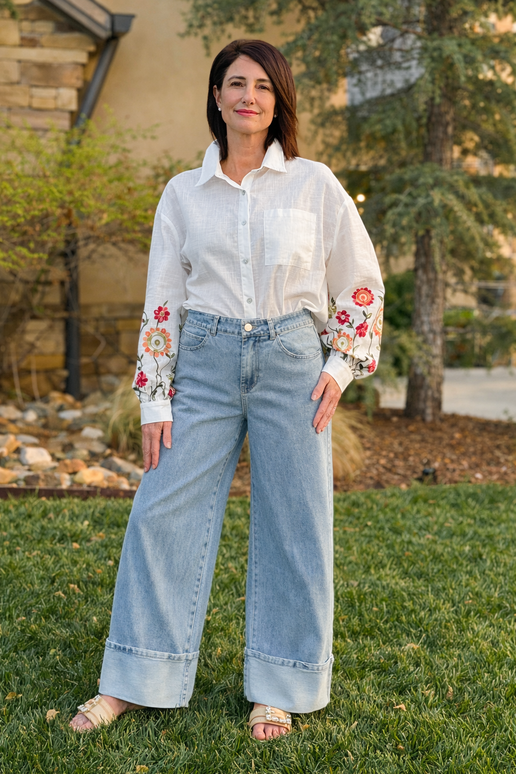 Wildflower Embroidered Blouse