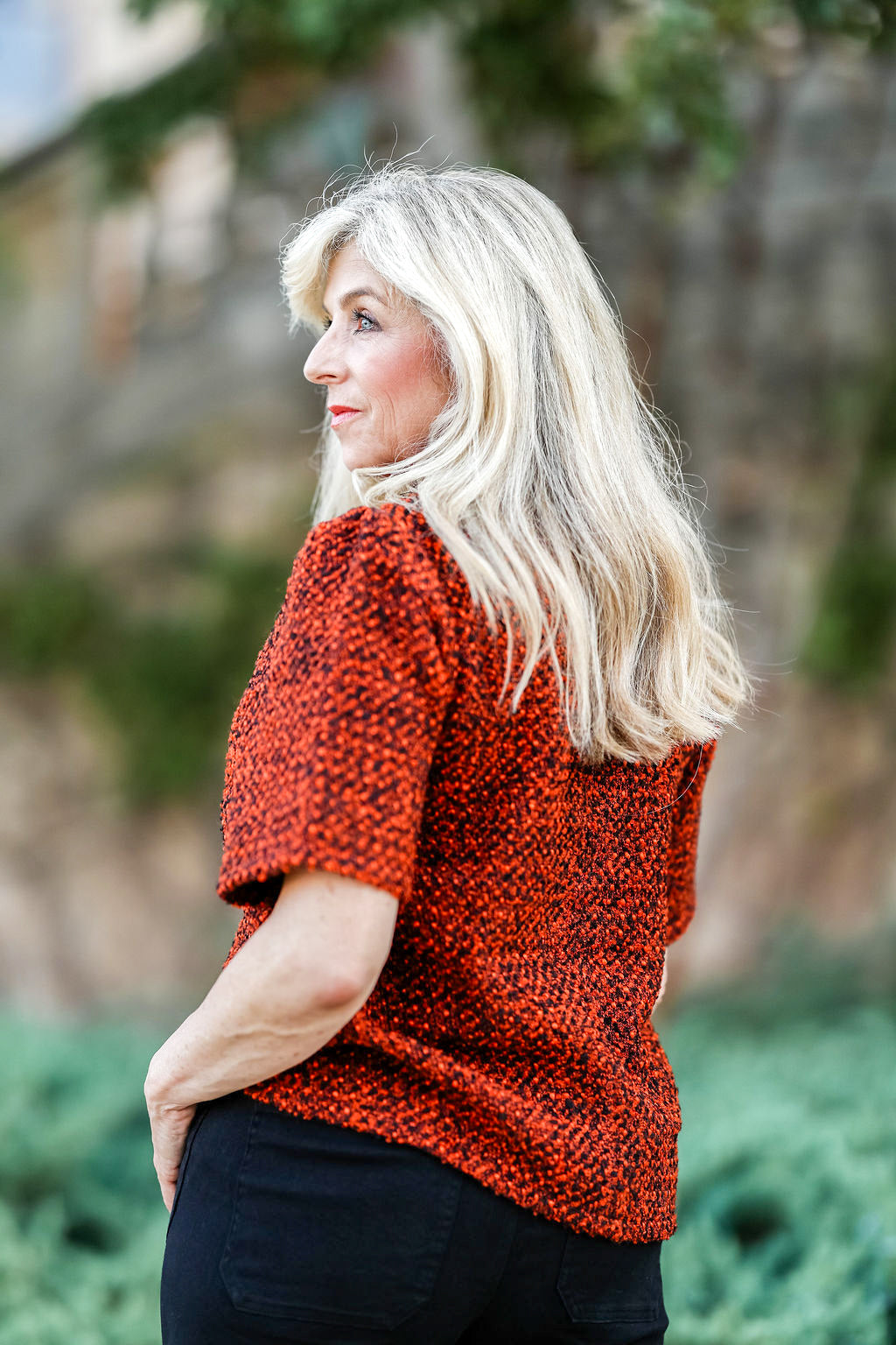 Ember Stitch Top
