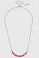 Beaded Crescent Necklace