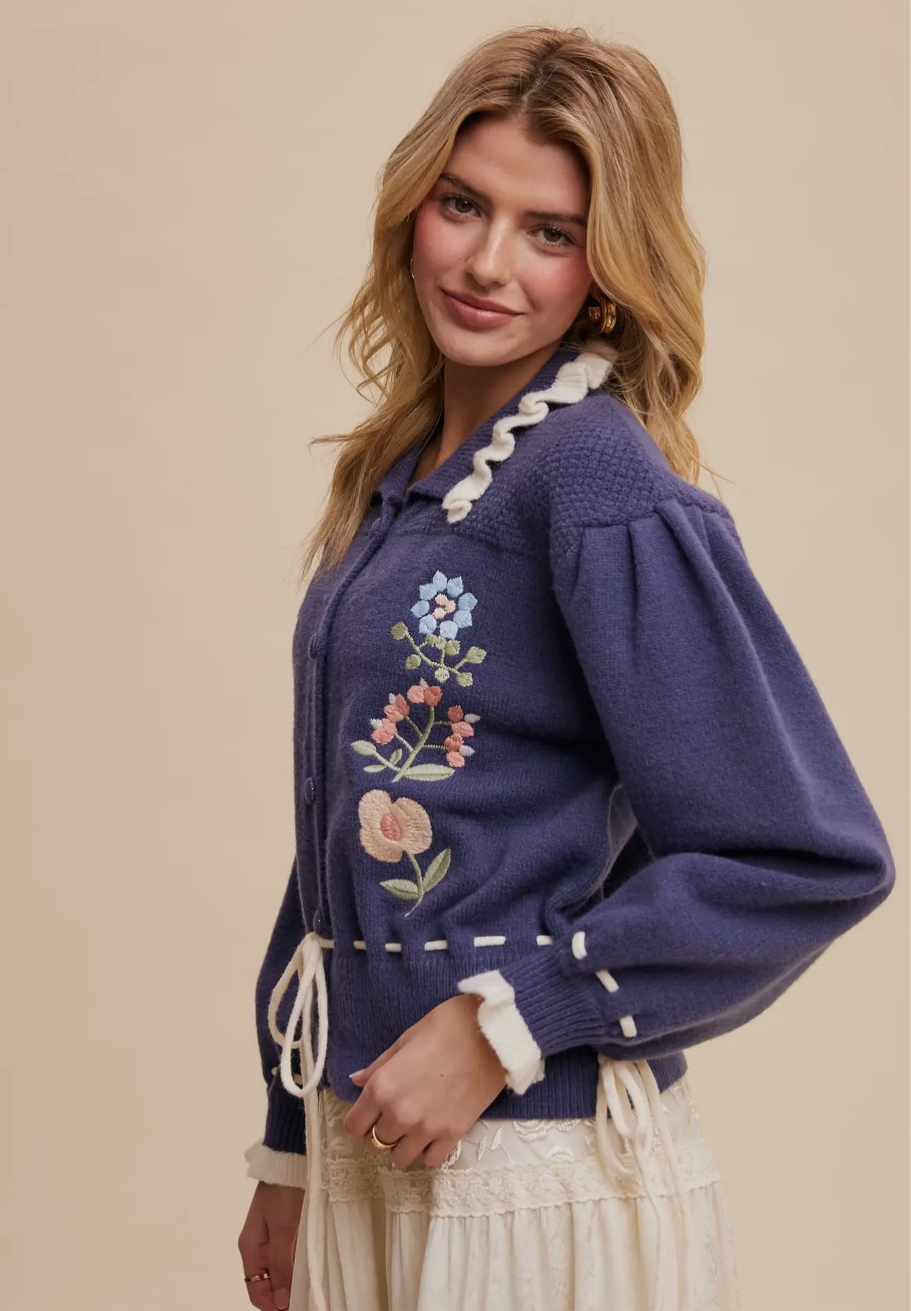 The Meadow Bloom Knit Cardigan