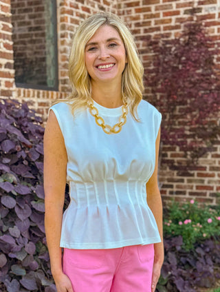 Sculpted Chic Top