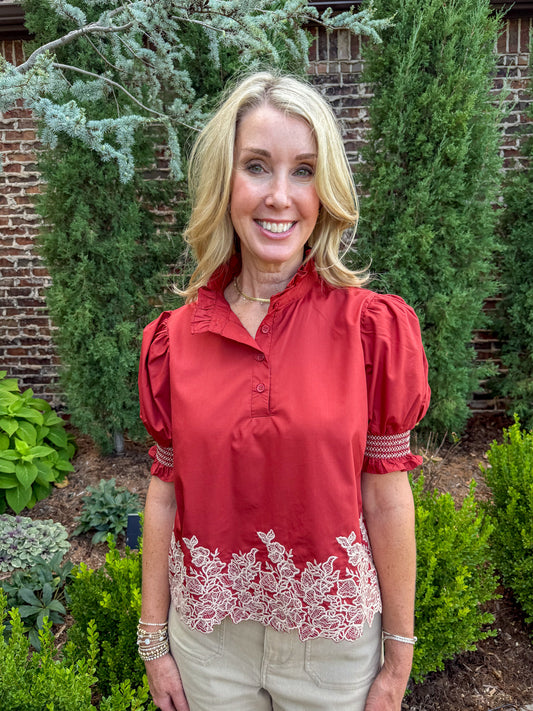 Rustwood Bloom Blouse