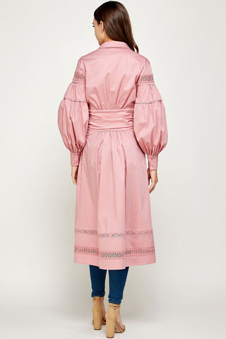 Front Tie Long Shirt