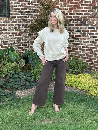Poppin Wide Leg Jeans