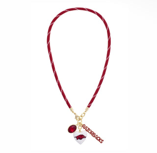 Razorback Sweetheart Paracord Necklace