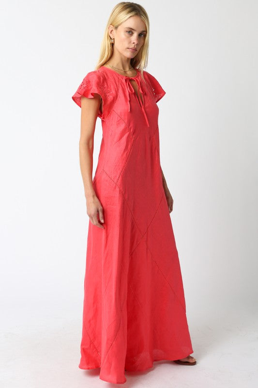 Ava Linen Dress
