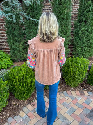 Meadow Muse Velvet Top