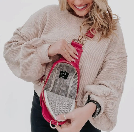 Woven Sling Bag