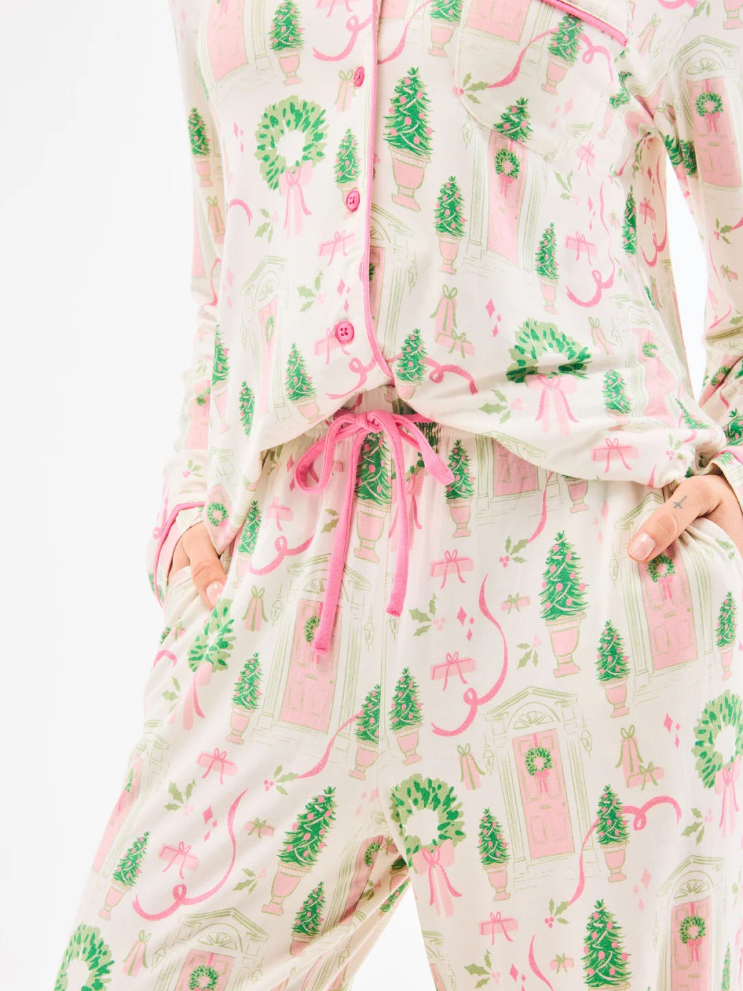 Holiday Holly Pajama Set