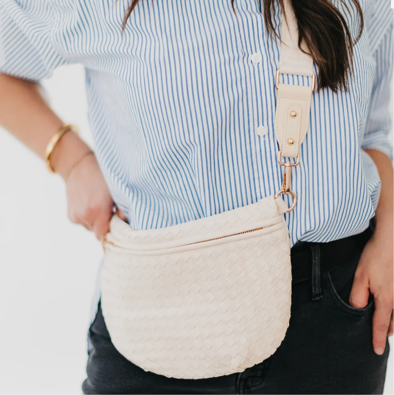 Woven Crossbody Bag