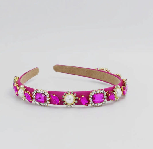 Hot Pink Thin Headband