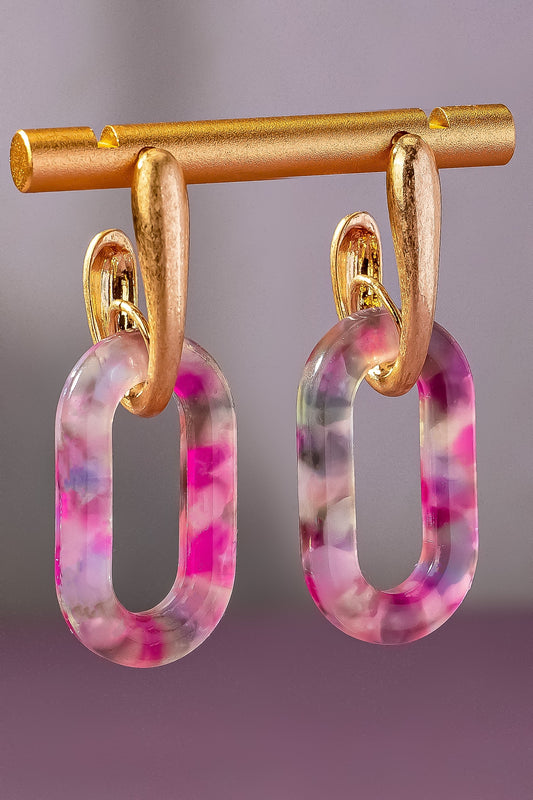 Fuchsia Hoops