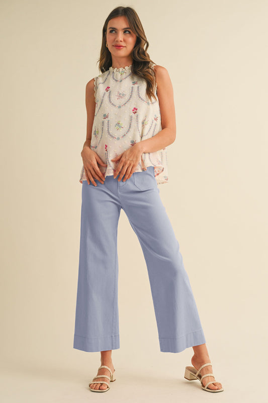 Coastal Cool Cropped Pants