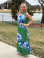 Floral One Shoulder Maxi