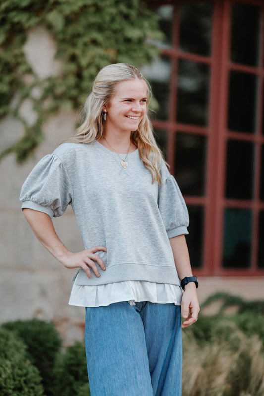 Comfy Charm Balloon Top