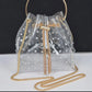 Faux Studded Bucket Bag