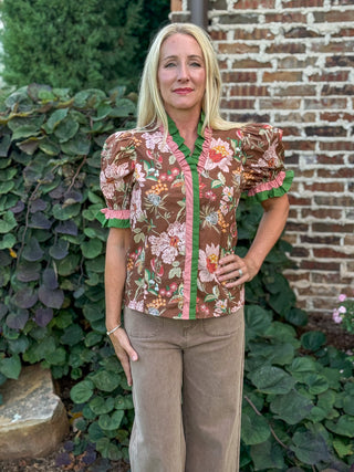 Wildflower Walk Top