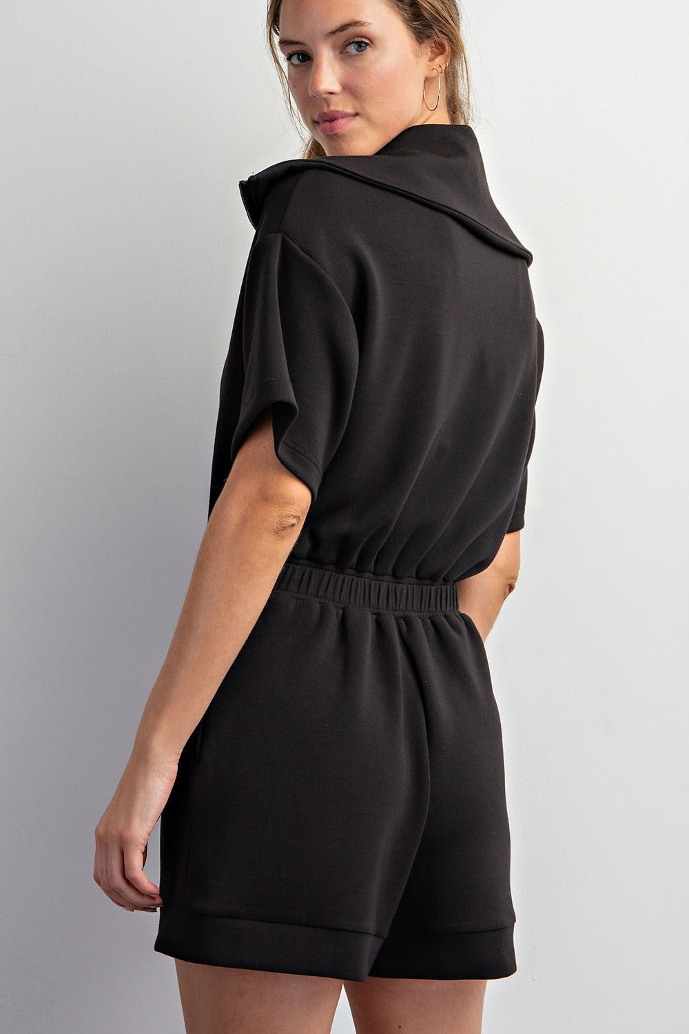 Athleisure Zip Romper