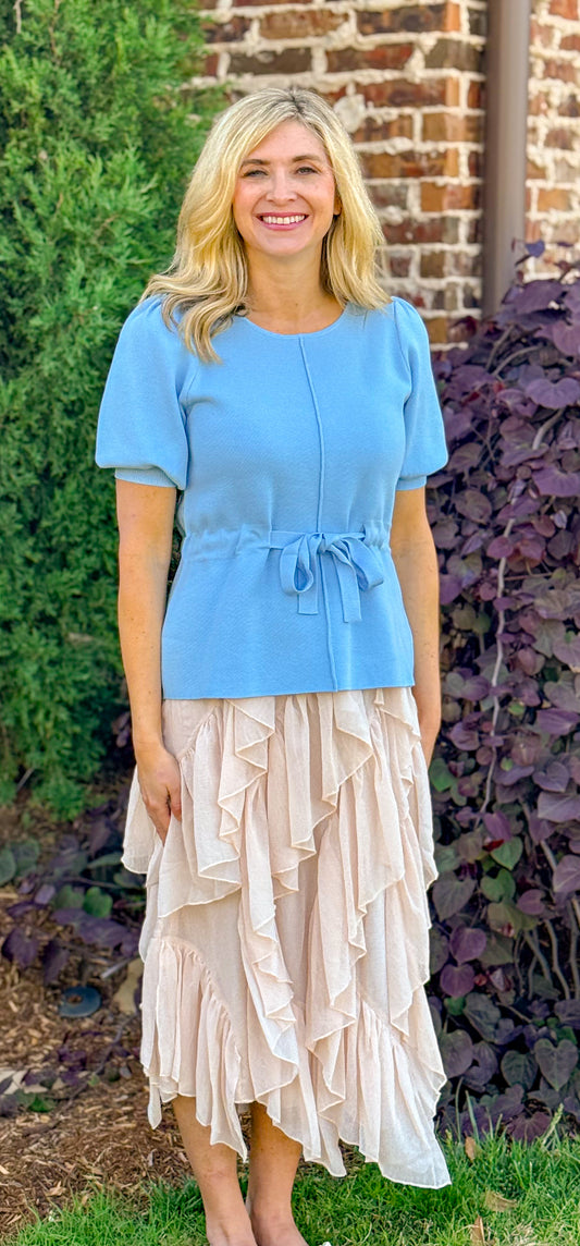 Blue Belle Top