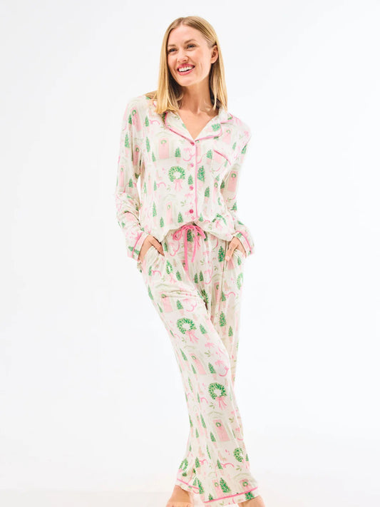 Holiday Holly Pajama Set