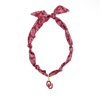 Sooner Spirit Bandana Necklace