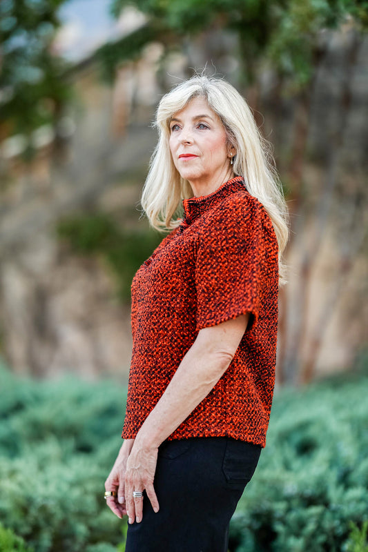Ember Stitch Top