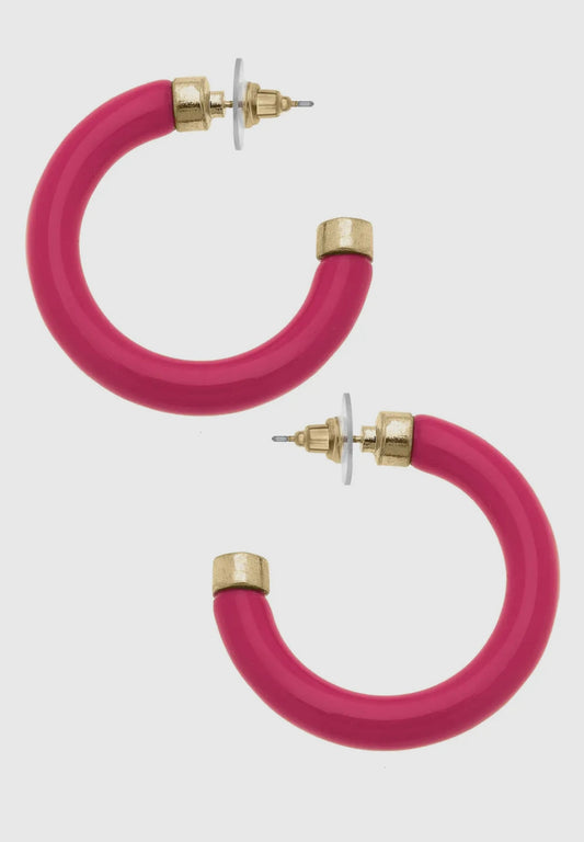 Hollow Hoop Earrings