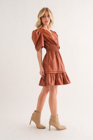 Saddle Luxe Dress