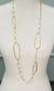 Golden Coast Pearl Link Necklace