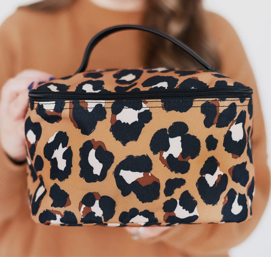 Leopard Cosmetic Bag