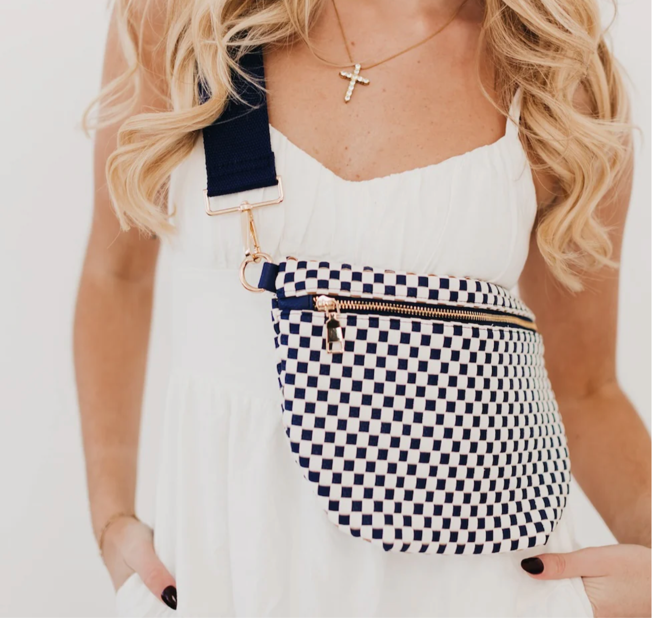 Woven Crossbody Bag