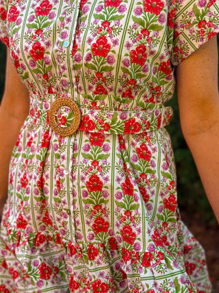 Garden Party Stripe Dress