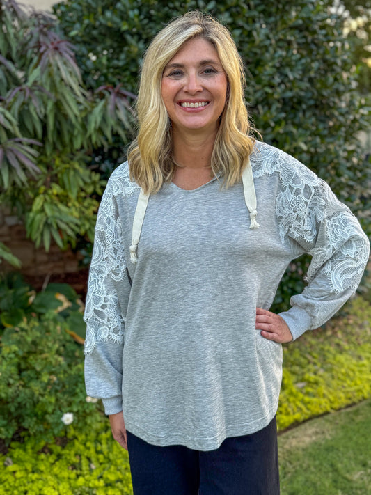 Lace & Leisure Hoodie